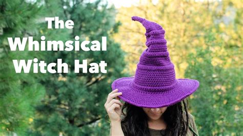 Crichet witch hat